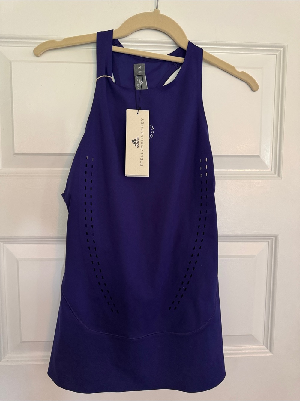 New w/Tags M adidas Women's Purple Performance Racerback Tank